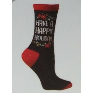 Sweater Ornament with pair of Socks Have A Happy Holiday Christmas Decor